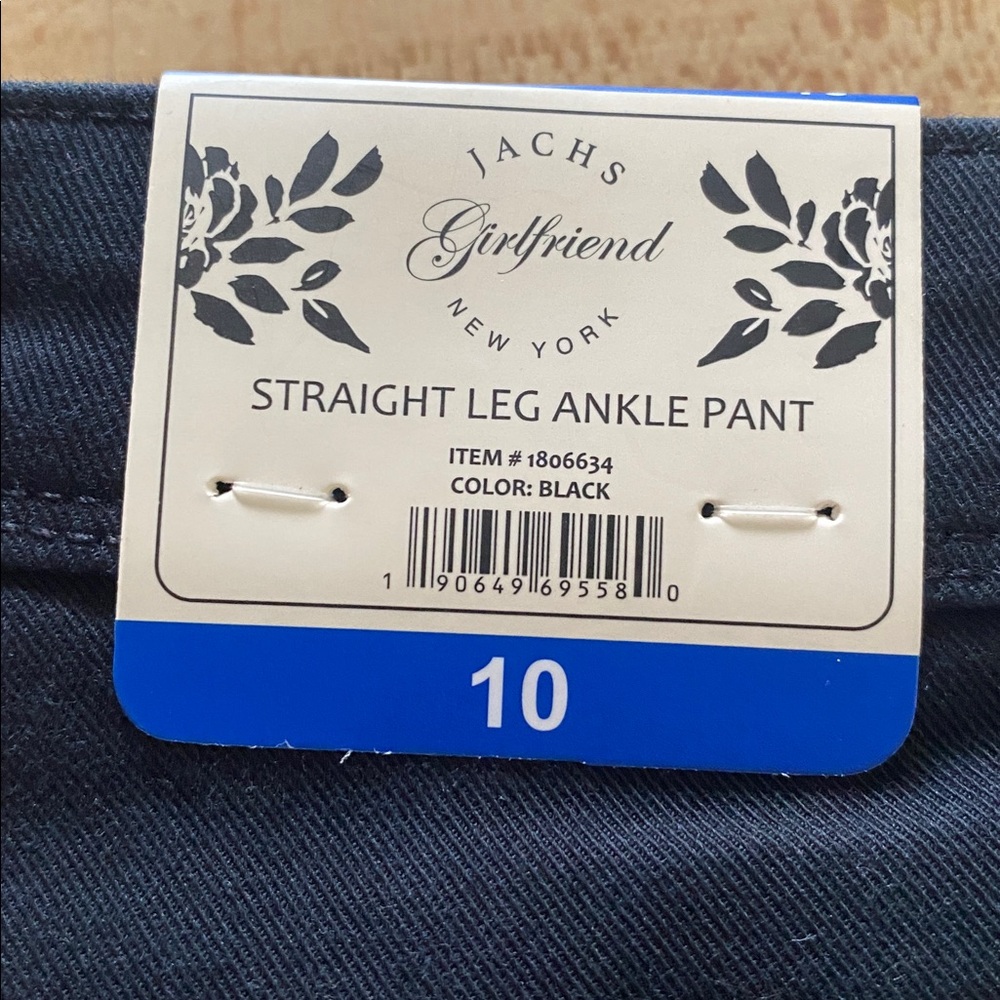 Jachs Girlfriend NWT Straight leg ankle pant
Black Size 10 - Picture 3 of 4